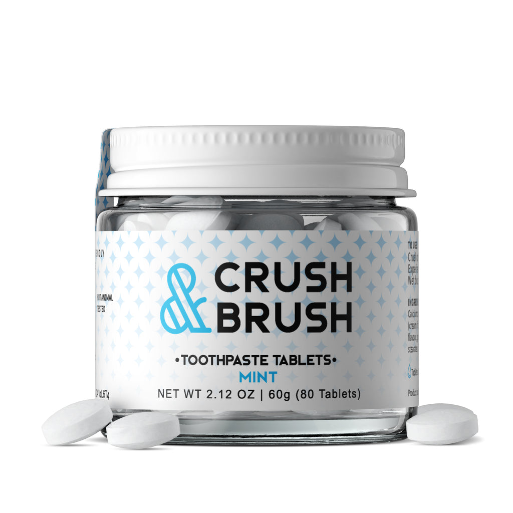 Crush & Brush Mint Toothpaste Tablets