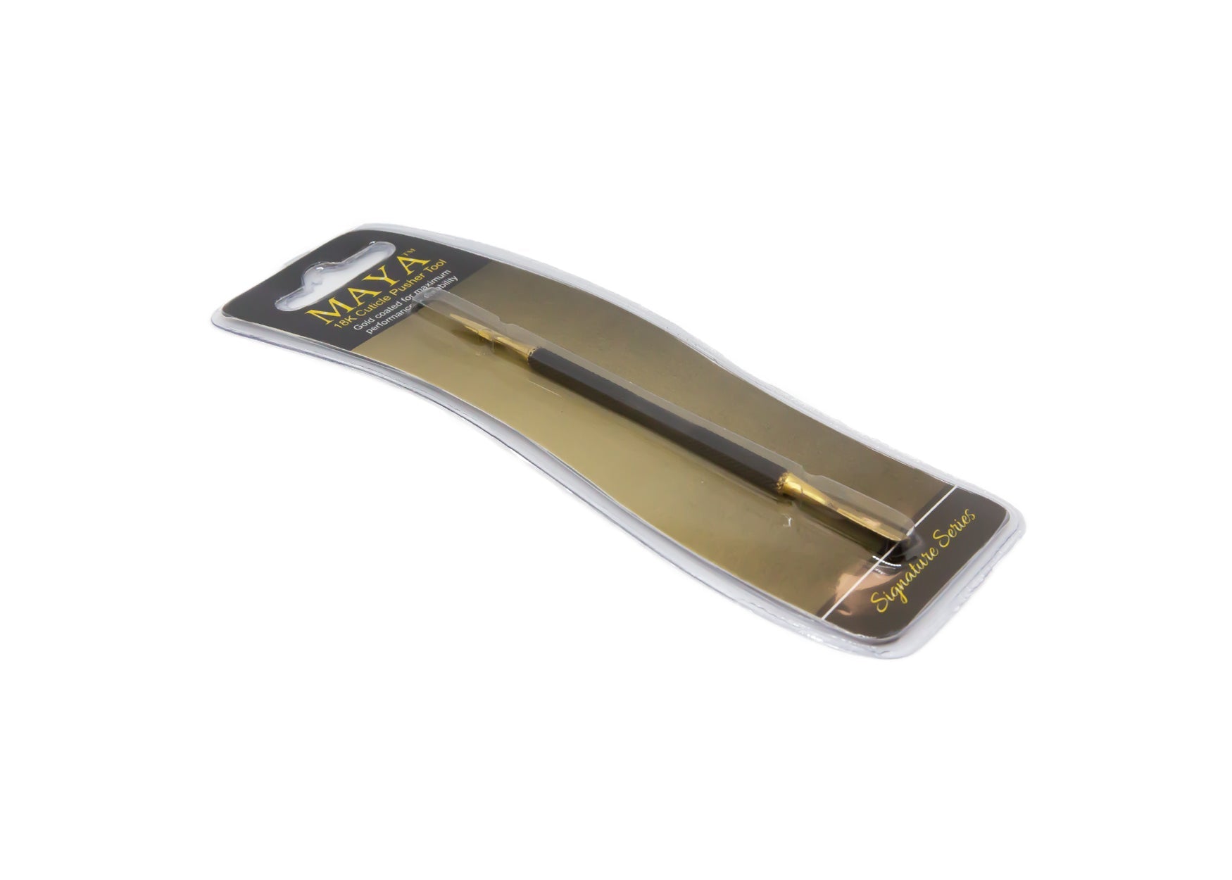 18K Cuticle Pusher Tool | Gold-Coated Stainless Steel