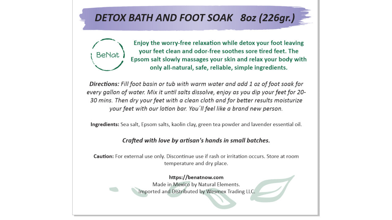 Bath and Foot Soak