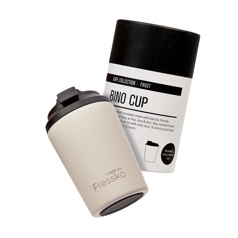 Insulated Bino Coffee Cup | Frost, 8 oz