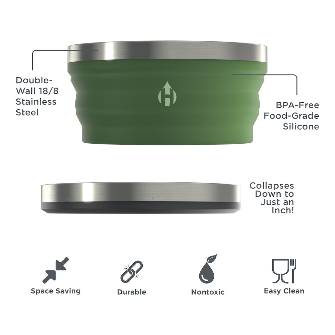 Compact Collapsible Bowl