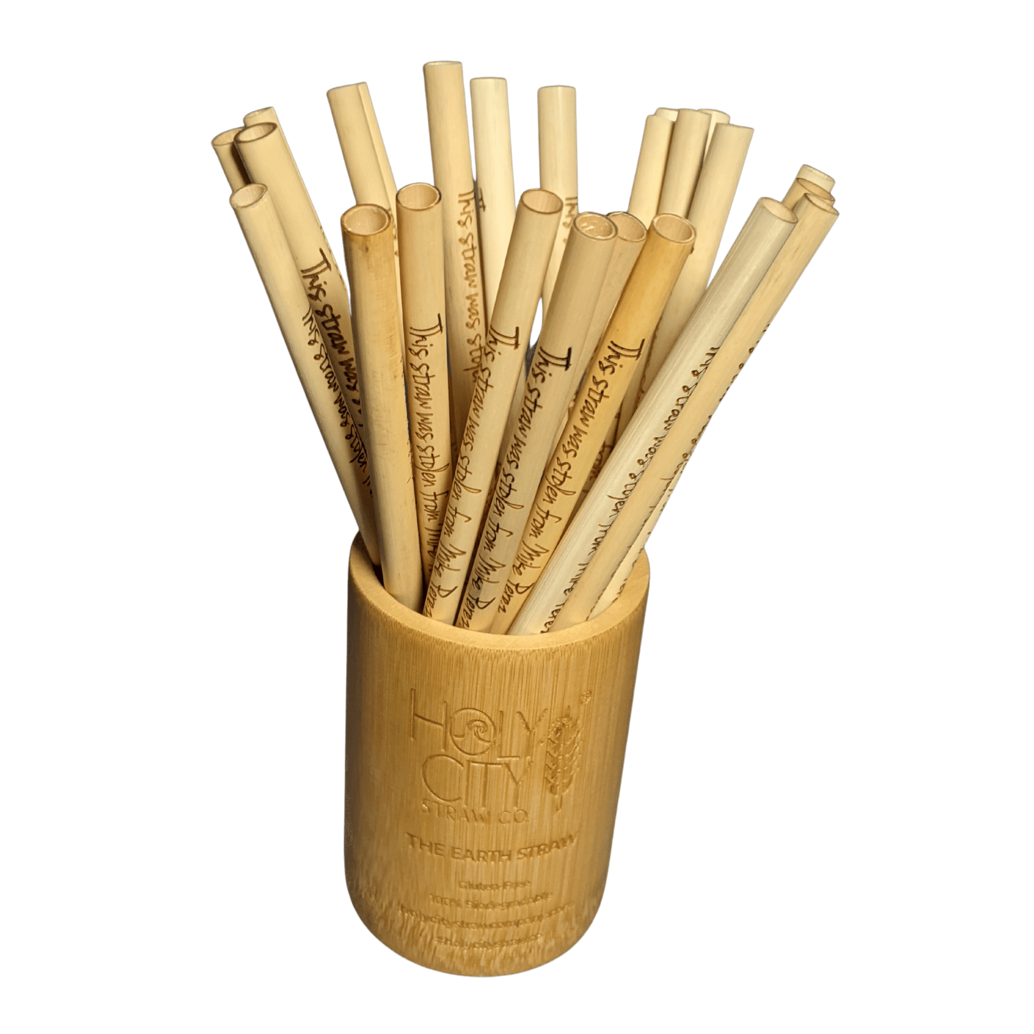 Holy City Straw Company Bamboo Straw Holder