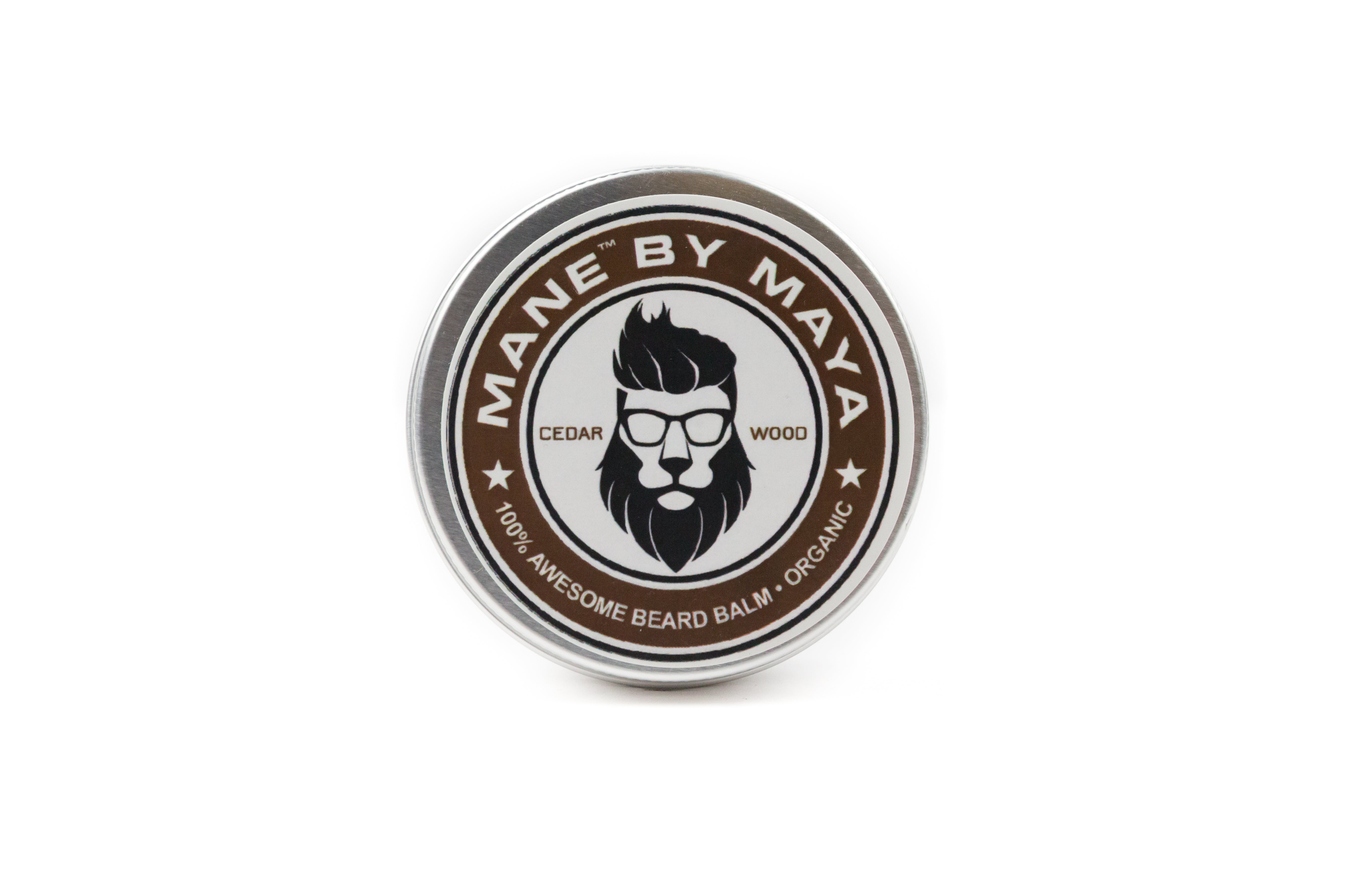 Beard Balm – Cedar Wood | 100% Natural, Organic, 2oz