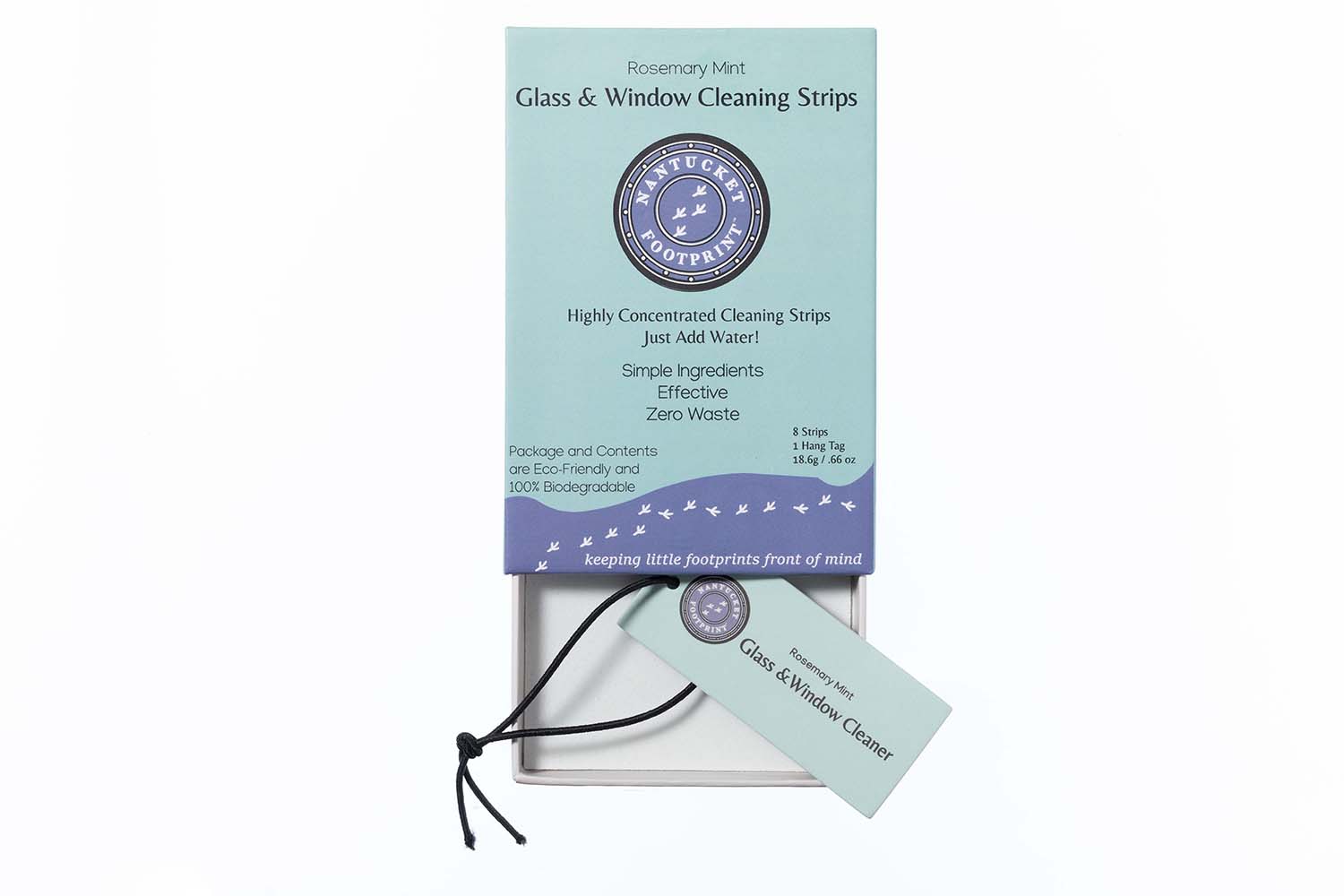 Glass & Window Cleaner - Concentrated Dissolving Strips - 8 Strips