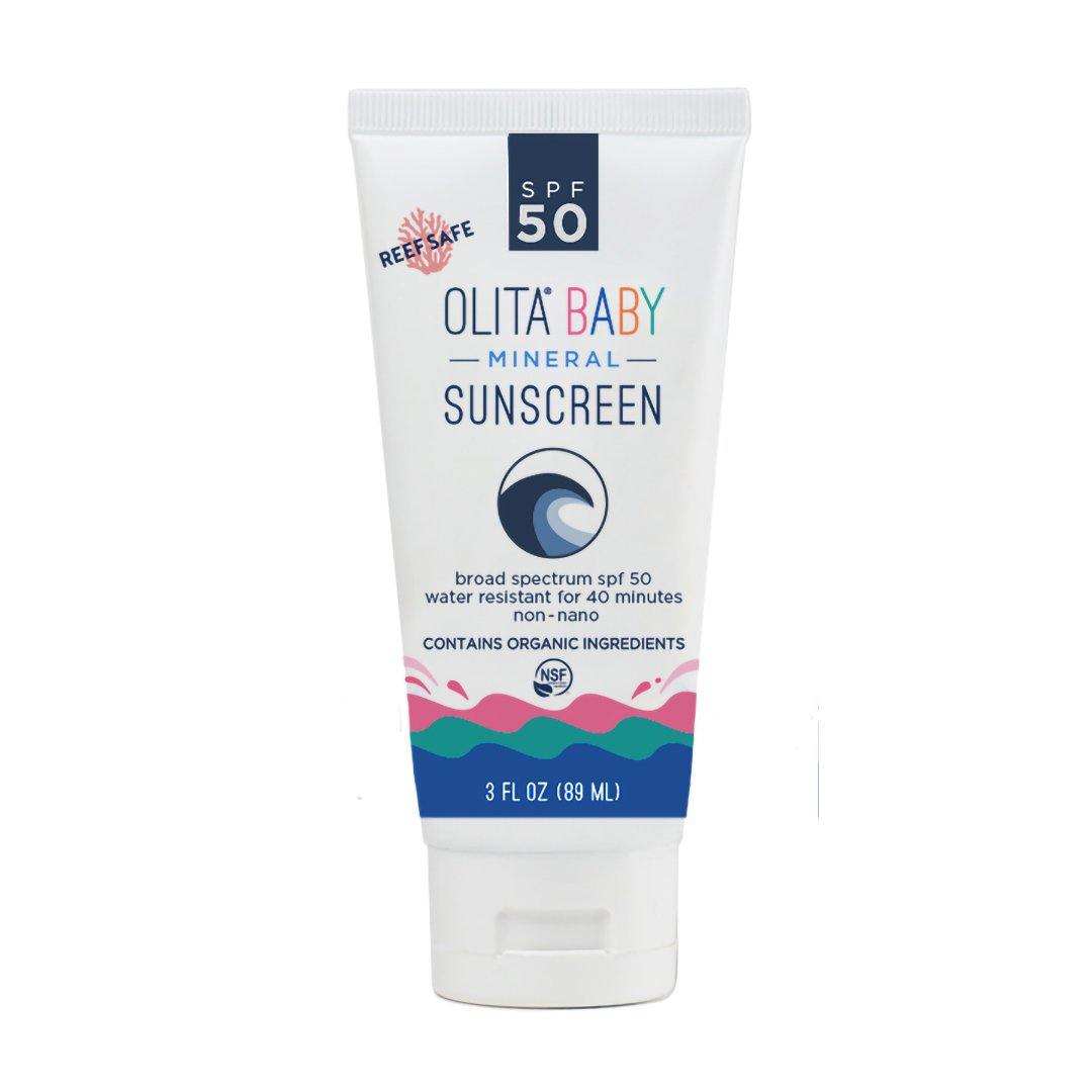 Baby Organic Sunscreen Lotion — SPF 50