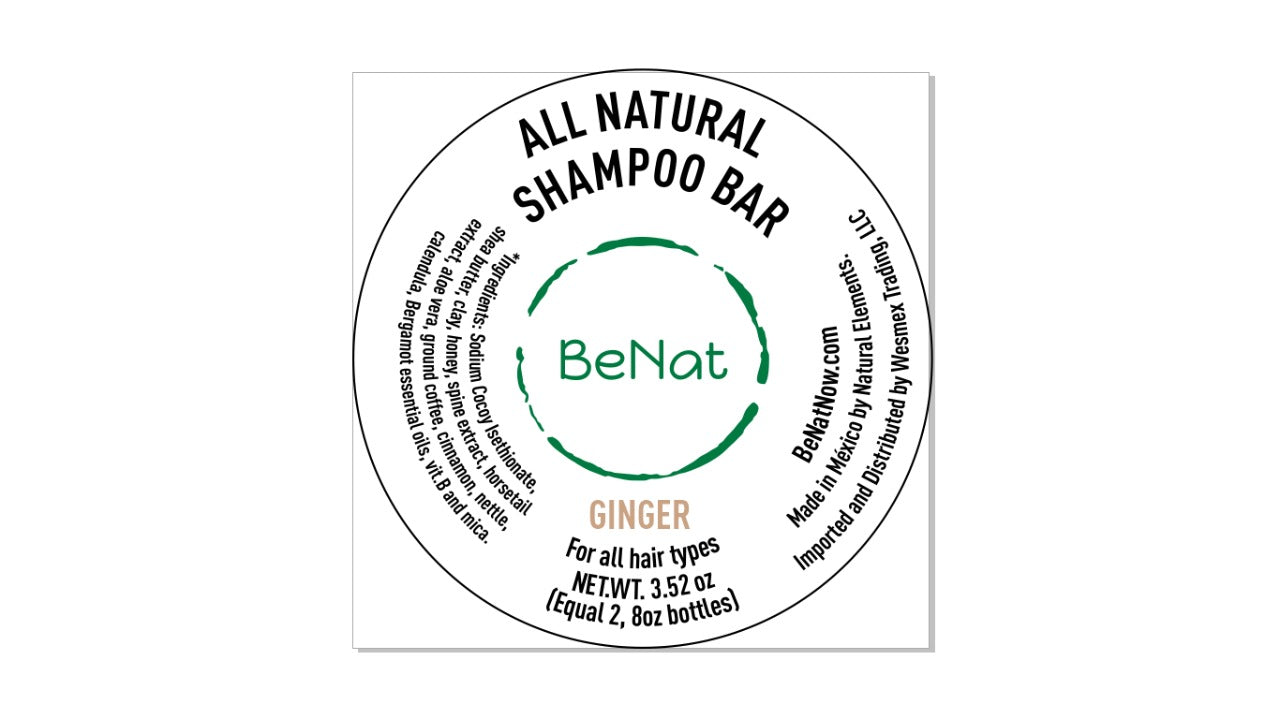 All-Natural Shampoo Bar. Eco-Friendly