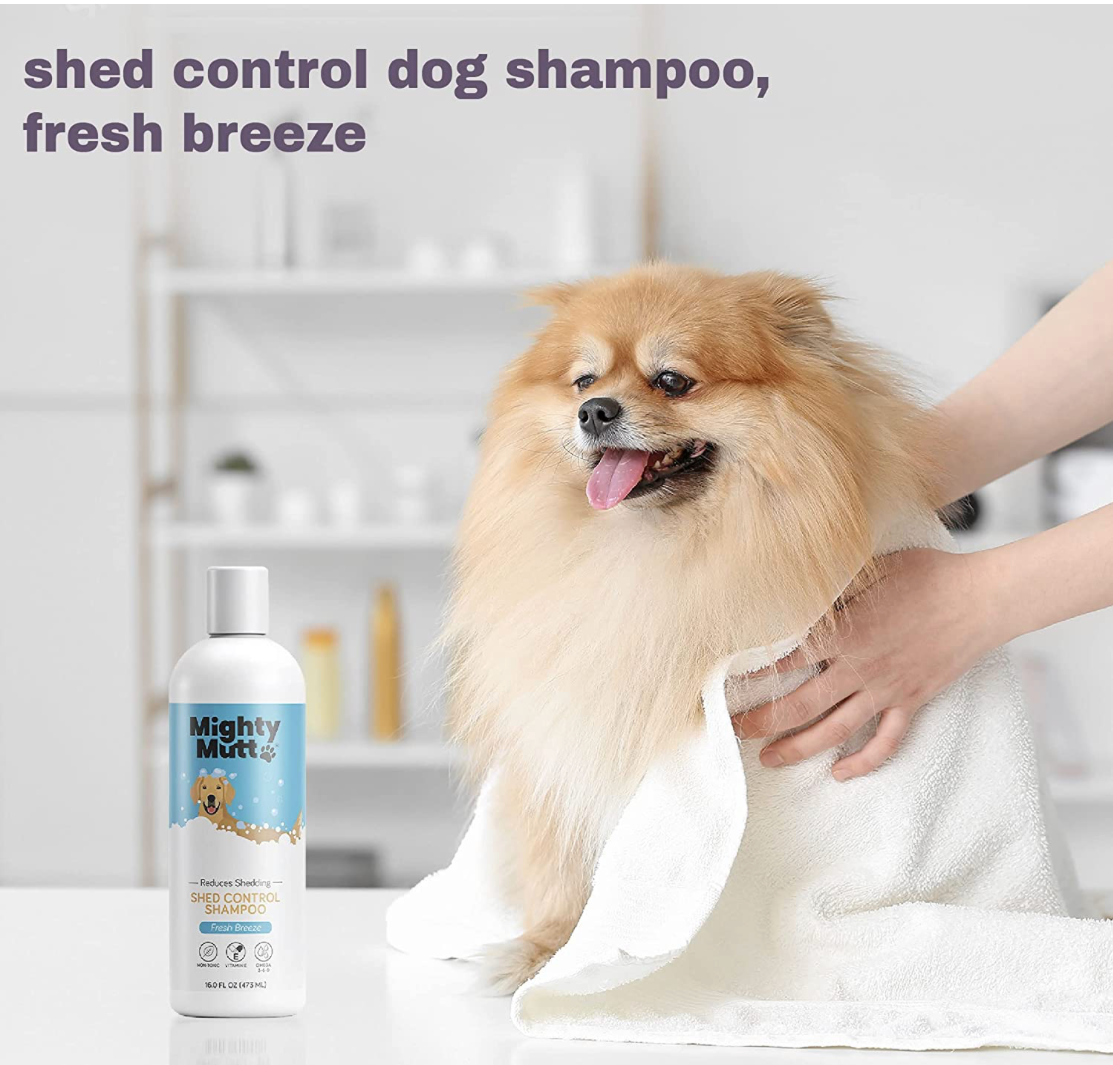 Shed Control Dog Shampoo - Fresh Breeze - 16oz