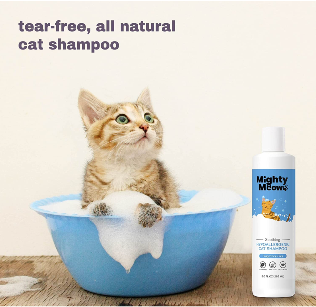 All Nautral Soothing Cat Shampoo - Fragrance Free - 9oz