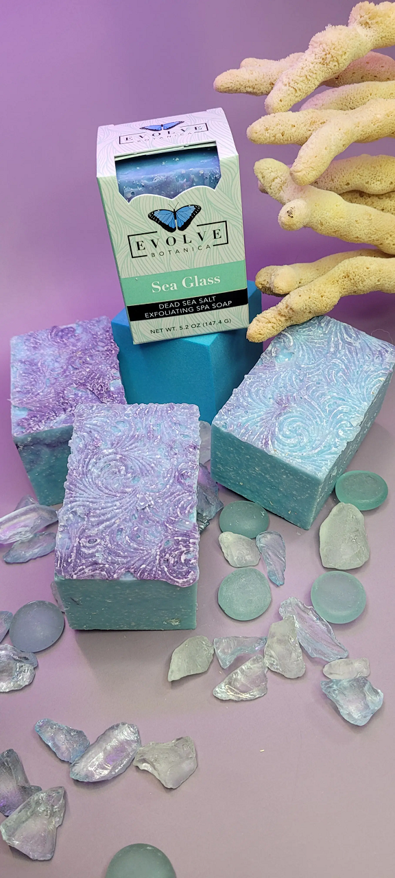 Sea Glass Salt Bar Specialty Soap