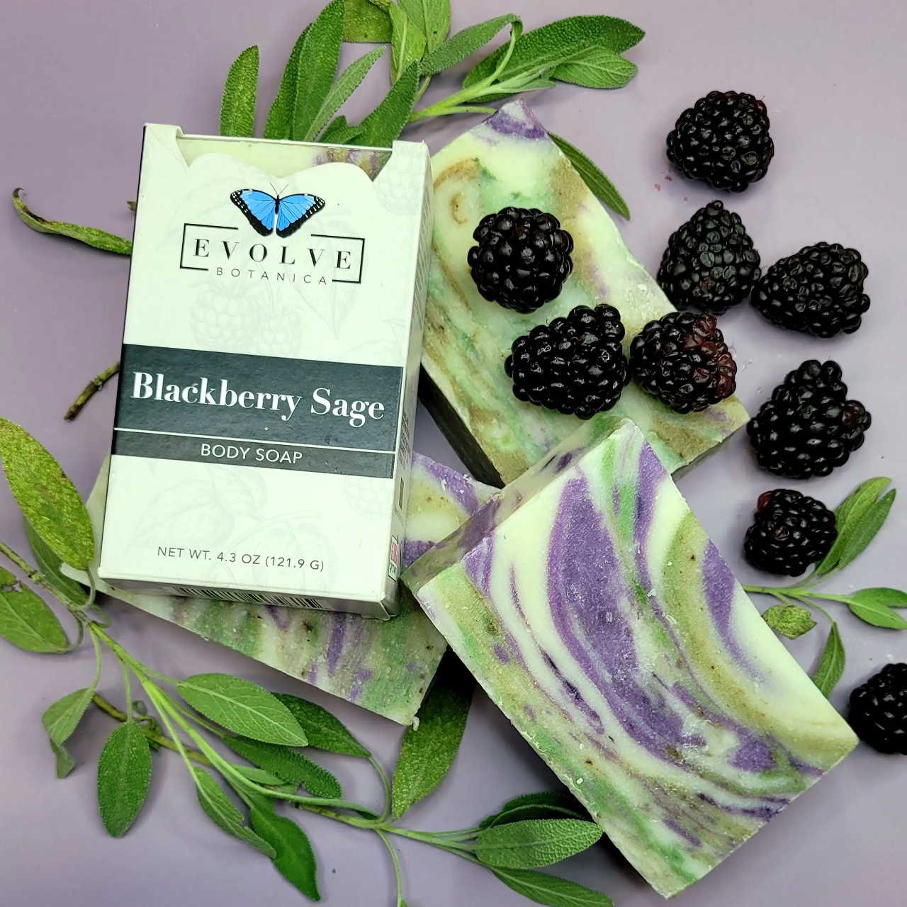 Blackberry Sage Standard Soap