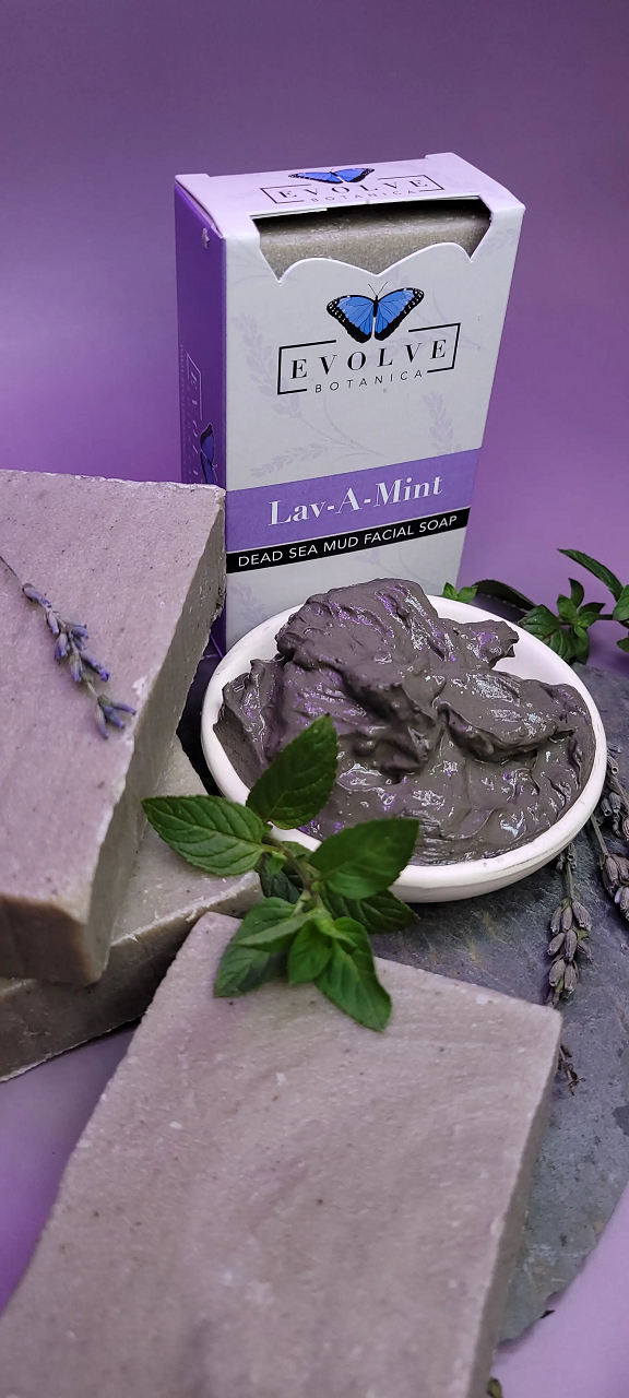 Lav-A-Mint Dead Sea Mud Facial Soap