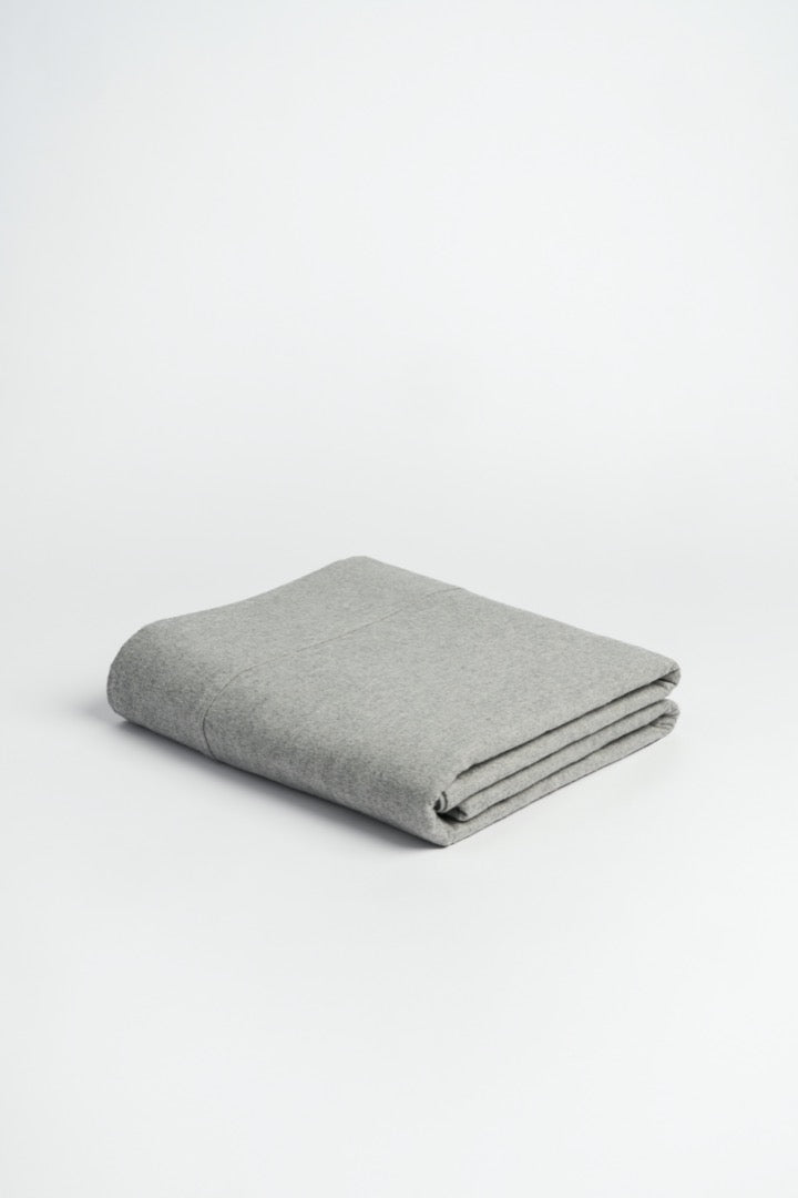 Organic and Fairtrade Warm + Cozy Cotton Flannel Flat Sheet