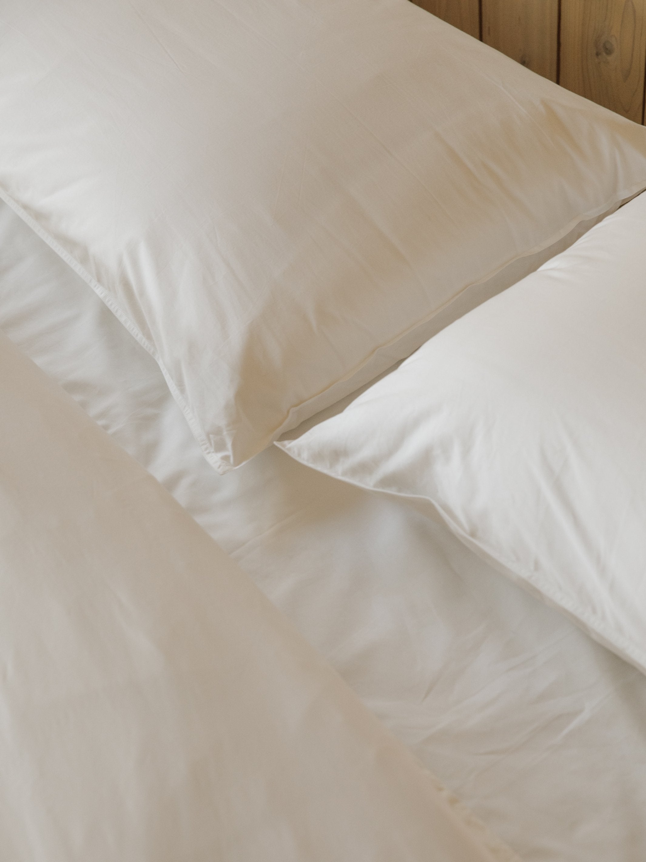 Organic and Fairtrade Soft + Luxurious Cotton Pillowcases (Pair)