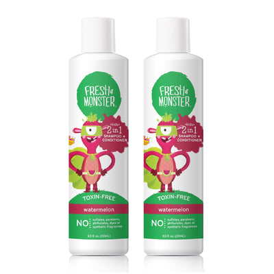 Kid's 2-in-1 Shampoo & Conditioner - 2 Pack - 17oz