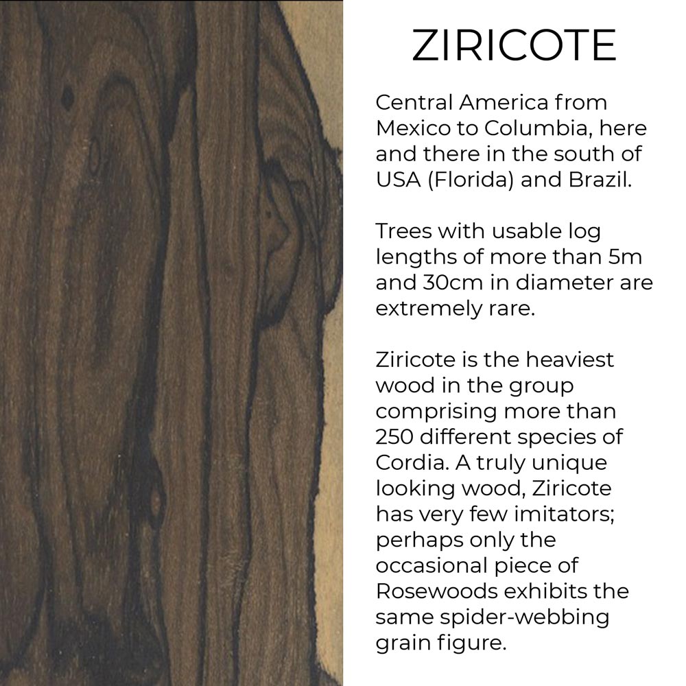 Ziricote rare wood