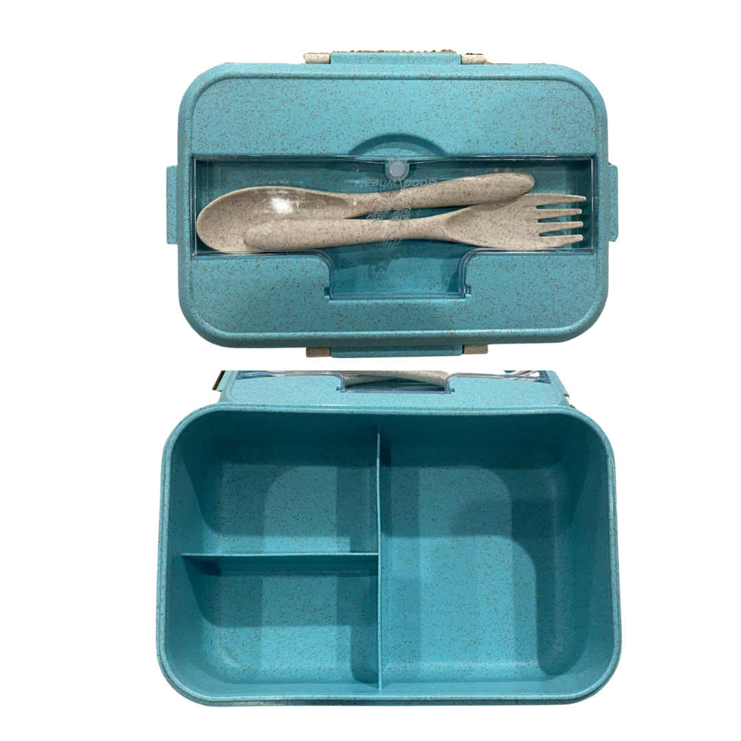 O-Yaki Ecoware   Bento-Box  with utensils