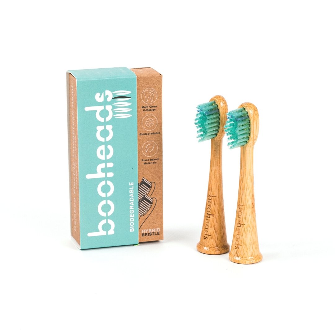 Bamboo Electric Toothbrush Heads for Sonicare Hybrid Edition - 2 Pack