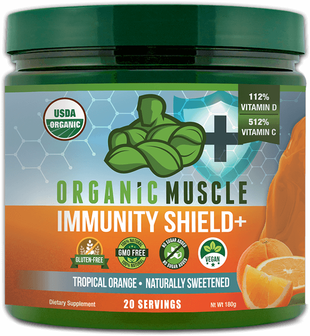 The Organic Warrior Bundle + Free Immunity Shield+ & Shaker Bottle