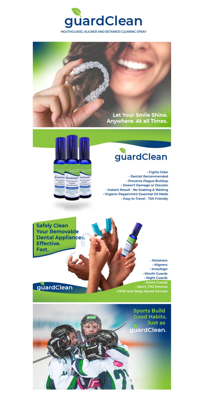 GuardClean Mouthguard, Aligner and Retainer Cleansing Spray