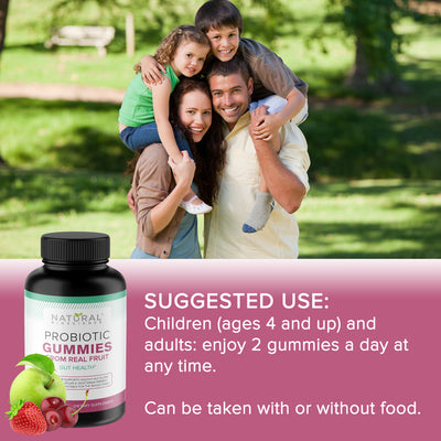 Probiotic Gummies from Real Fruit