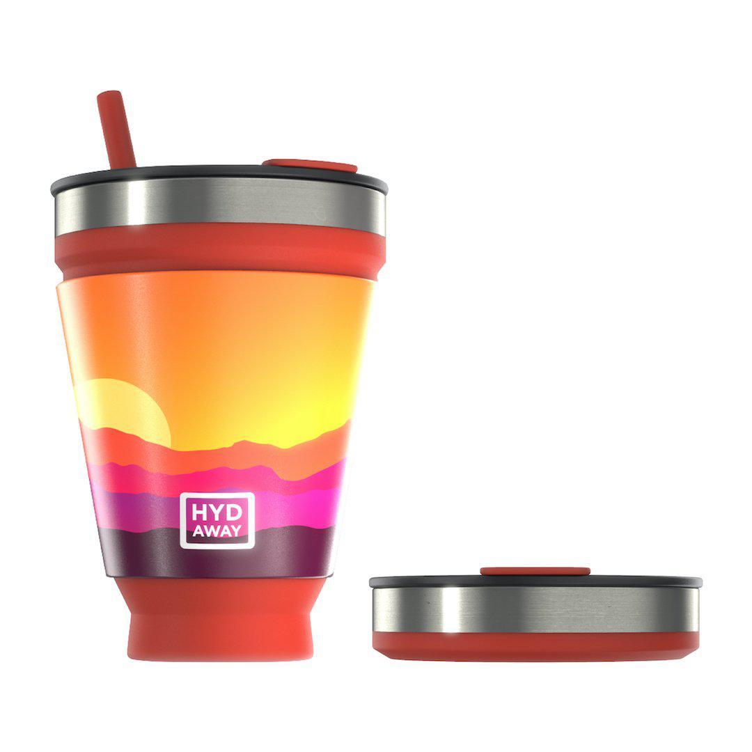 Portable Collapsible Insulated Tumbler - 16 oz
