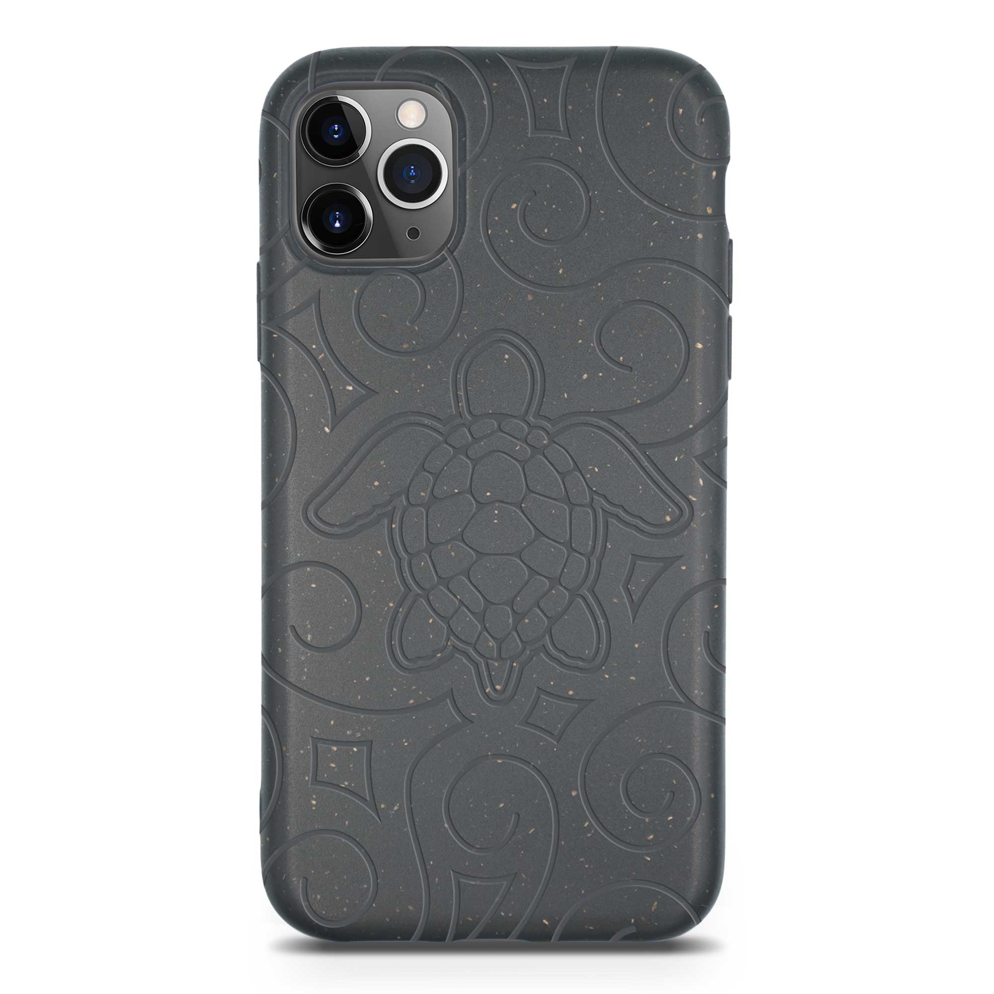 Ocean Turtle -  Biodegradable phone case - Ocean Blue and Black