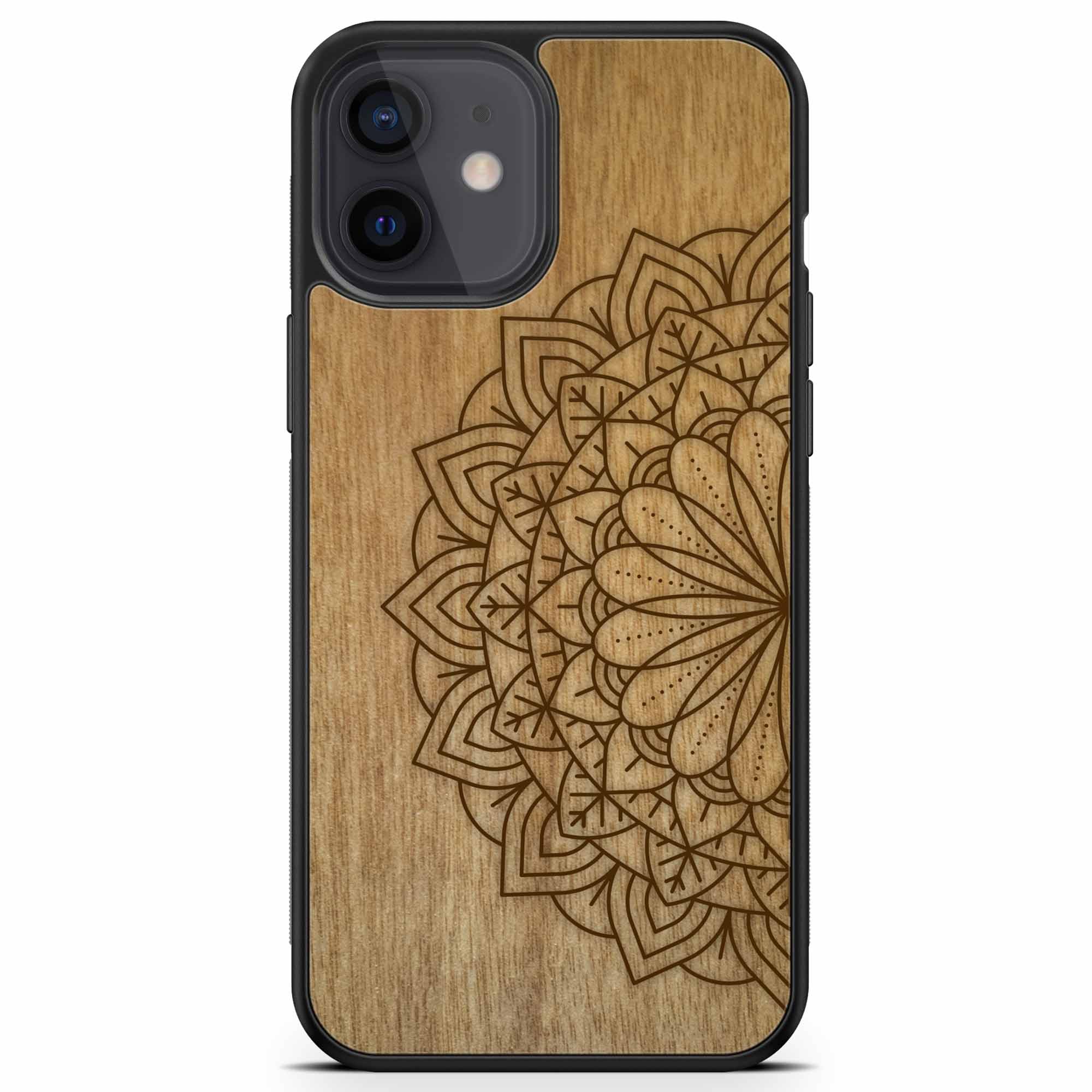 Wooden Phone Case | Mandala, Full Protection