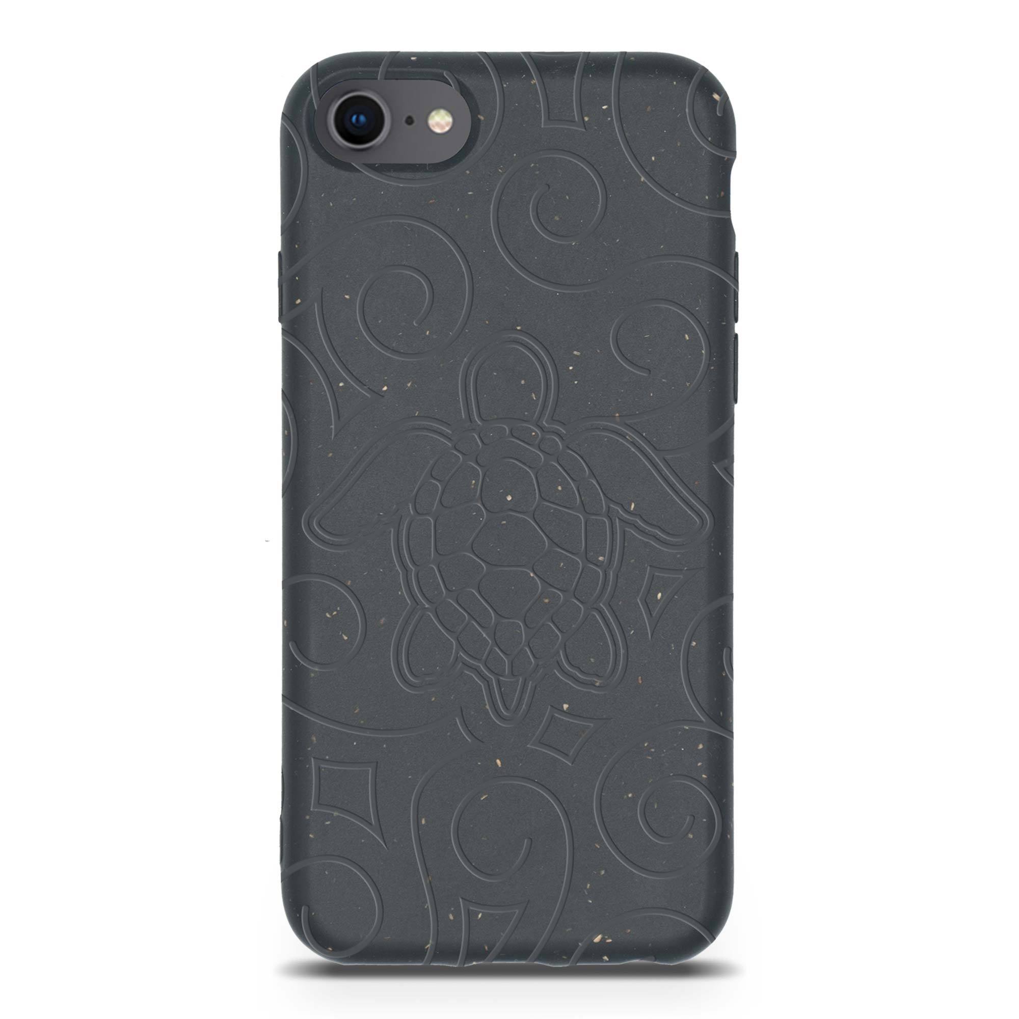 Ocean Turtle -  Biodegradable phone case - Ocean Blue and Black