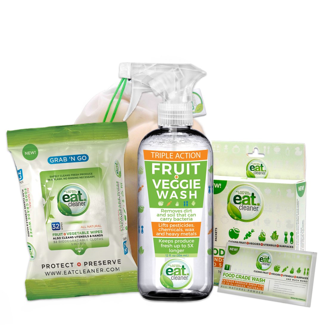 Fruit and Veggie Wash Spray — 3 Pack