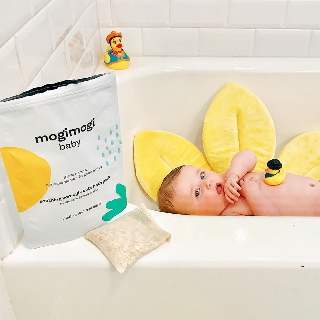 Soothing Yomogi and Oatmeal 3-in-1 Bath Treatment (Economy size) - mogimogi baby