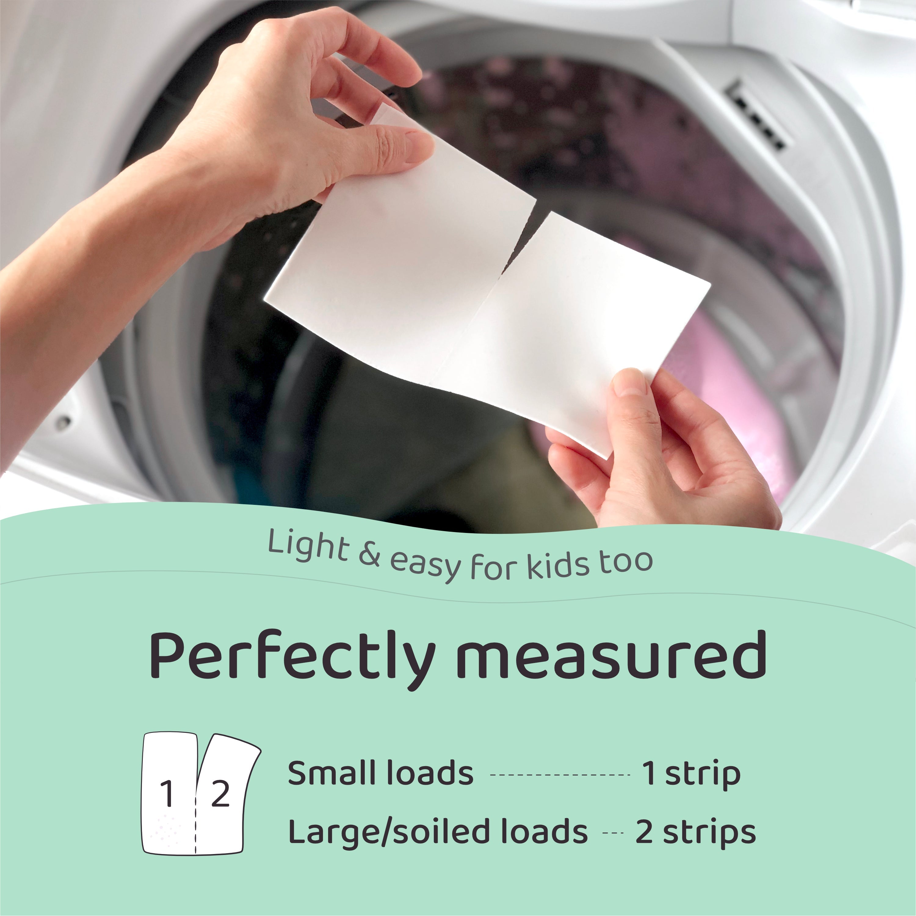 Gentle Laundry Detergent Strips