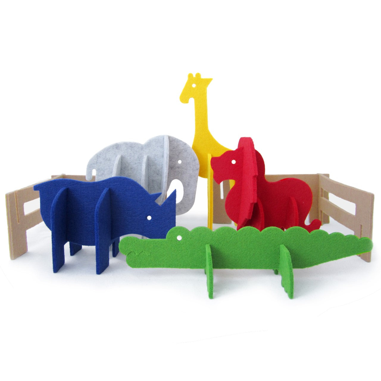 3D Zoo Animal Toddler Puzzle